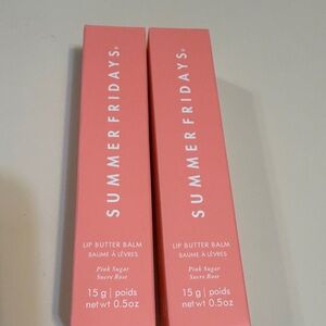Summer Fridays Pink Sugar Lip Butter Balm Duo